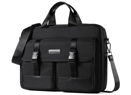 Dux Ducis Shoulder Bag Edge Series for Laptop 14"/15.4"– Black